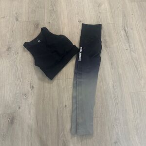 Senita Athletics Black Crop Top